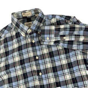 Mens Gitman Bros Long Sleeve Button Down Shirt Size Large Made In USA Kashmyl